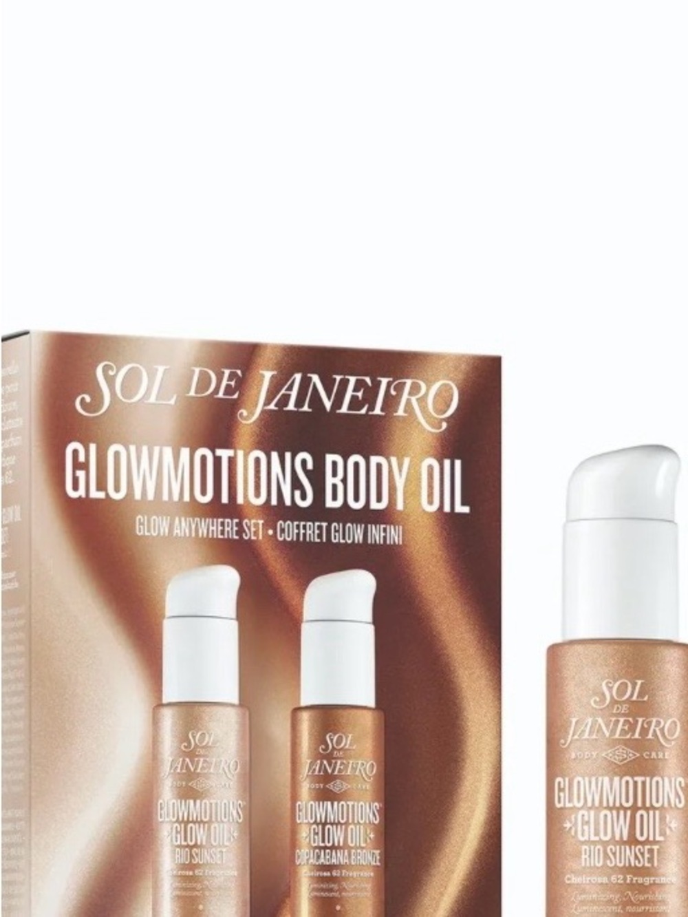 Sol de Janeiro Glowmotions Body Oil - Bronze & Gold Shimmer